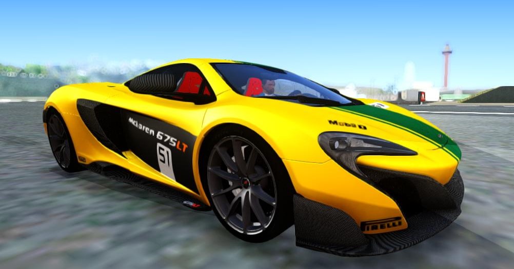 GTA 侠盗猎车 圣安地列斯 McLaren 675LT 2015 MOD-单机屋-GTA5MOD下载站-好玩的单机游戏网