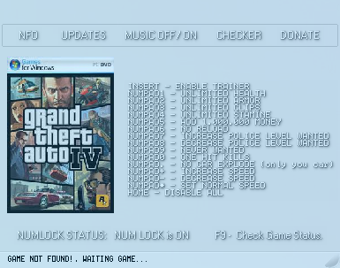 《GTA4 侠盗猎车手4（Grand Theft Auto IV）》v1.0.7十二项修改器-单机屋-GTA5MOD下载站-好玩的单机游戏网