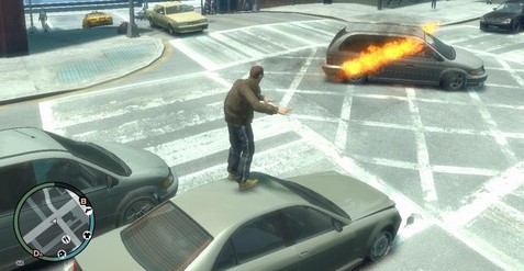 《侠盗猎车手GTA4》MOD 口中喷火(1.02版)-单机屋-GTA5MOD下载站-好玩的单机游戏网