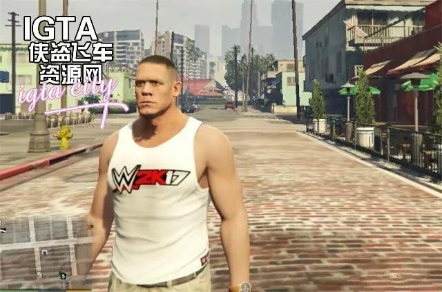 [GTA5]WWE约翰·塞纳MOD-单机屋-GTA5MOD下载站-好玩的单机游戏网