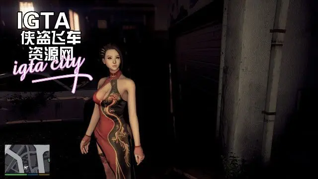 [GTA5]很凶妹子MOD-单机屋-GTA5MOD下载站-好玩的单机游戏网