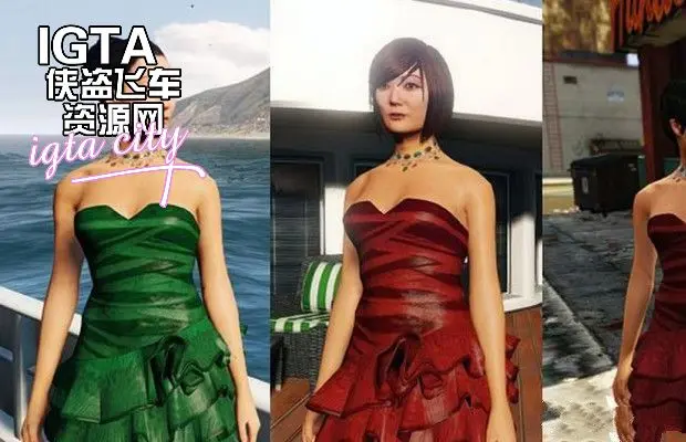 [GTA5]亚裔女郎造型MOD-单机屋-GTA5MOD下载站-好玩的单机游戏网