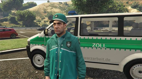 [洛圣都5]德国海关警察制服 1.0-单机屋-GTA5MOD下载站-好玩的单机游戏网